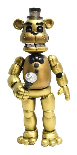 Five Nights At Freddys Figura Freddy Golden Animatroni C/luz