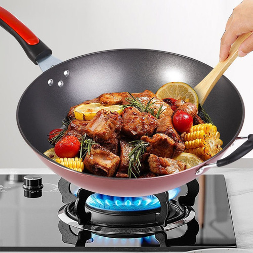 Sartén Antiadherente Cocina Menaje 32cm Hierro De Sartenes