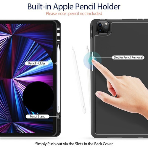 Imagem 2 de 7 de Capa Case Dux Osom Anti Impacto - Apple iPad Pro 12.9 (2021)