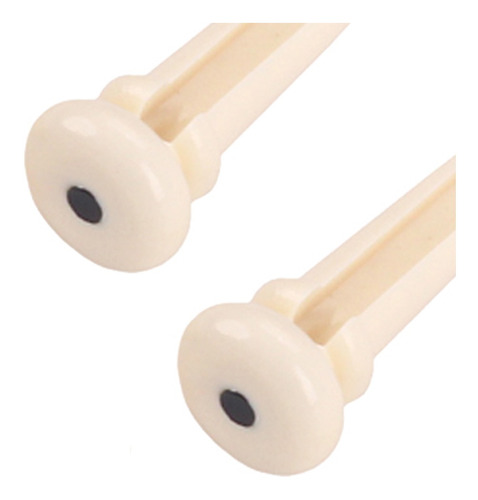 Imagen 4 de 4 de 4pcs Pines De Puente Para Guitarra Bajo Acústico+sillín Pa