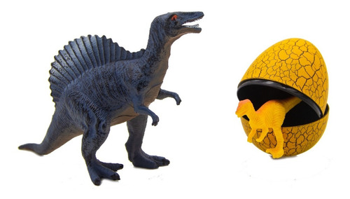 Dinosaurio + Huevo + Cria Didactico Jurassic World Juguete 