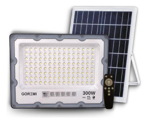 Refletor Solar A Prova D'agua 300w Luz Branca 6500k Cor da carcaça Preto Cor da luz Branco-frio 110V/220V