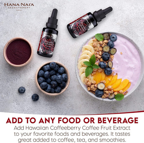 Extracto De Fruta De Café Hana Naia, Refuerzo Cerebral, 30ml
