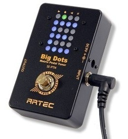 Imagen 2 de 5 de Pedal De Efecto Para Guitarra Artec Se-ptn Pedal Tuner Afina