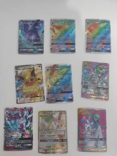 Lote 40 Cartas Pokémon Gx Sem Repetidas Cartinhas Pokemon - R$ 119,9