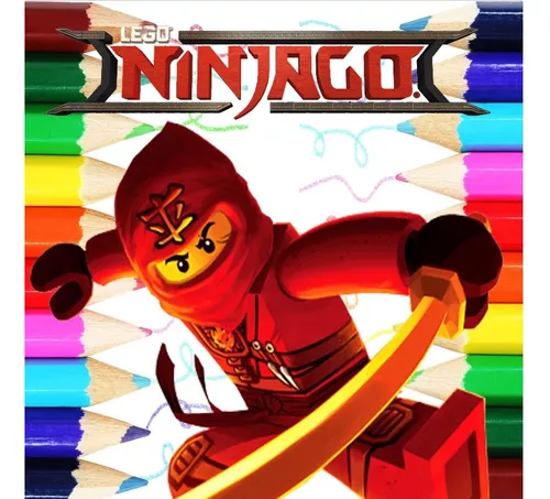 Ninjago para Colorir e Pintar - Como Desenhar Bem Feito