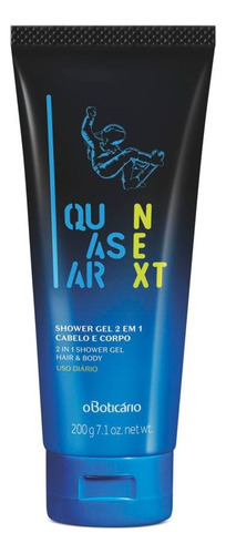 Quasar Next Shampoo 2 Em 1, 200 Ml