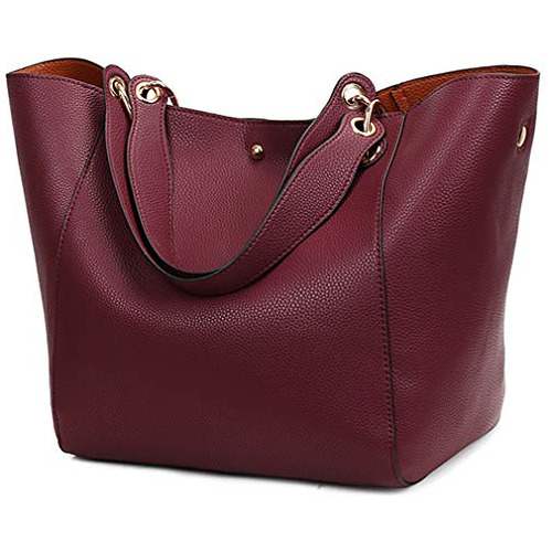 Pahajim Tote Handbags For Women Large Capacity Work Pu Le