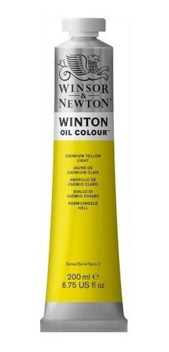 Pintura Al Oleo Winsor & Newton Color Amarillo Cadmio 