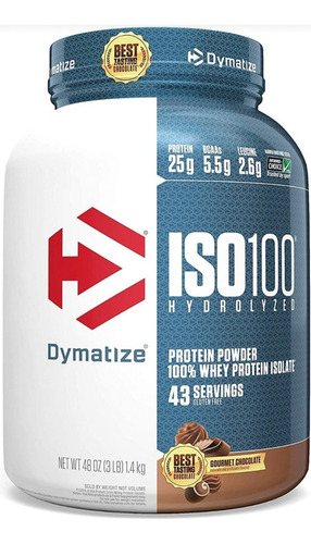 Proteina Whey Iso 100 3 Lb - L a $113305