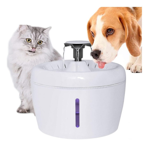 Fuente Bebedero De Agua Para Mascota Gato O Perro 