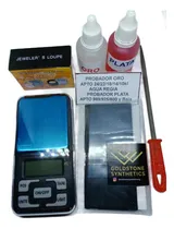 Comprar Kit Probar Oro Plata Balanza Lupa Piedra Toque Lima 