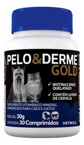 Pelo Derm Gold 30comprimidos