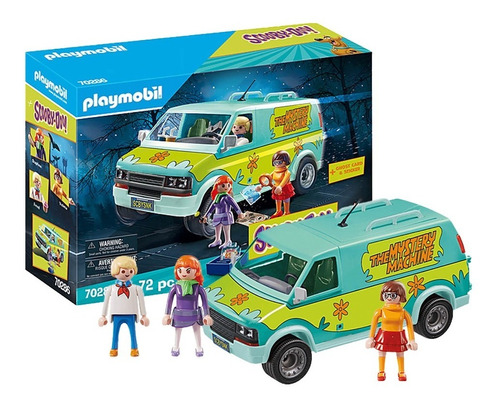 Playmobil Máquina Mistério Mystery Machine - Van Scooby Doo