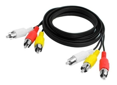 Cable 3 Rca  3 Rca 1.8 Mts 