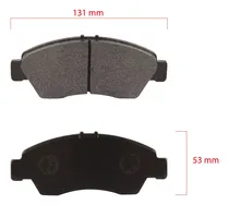 Comprar Pastillas Freno Del Bremsi Honda Civic 3 Puertas 92-95