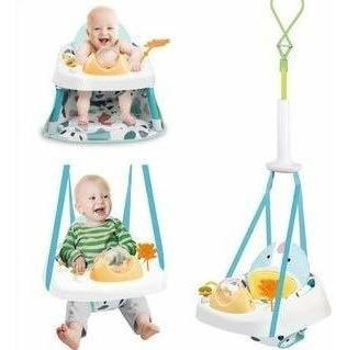 Silla Comedor De Bebe 2 En 1 Columpio Jumping Saltarin Bebe