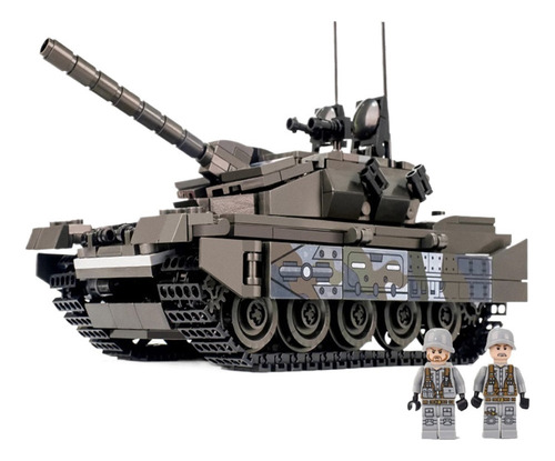 Minibuild Bloquear Soldados Y Tanques Leopard Militares
