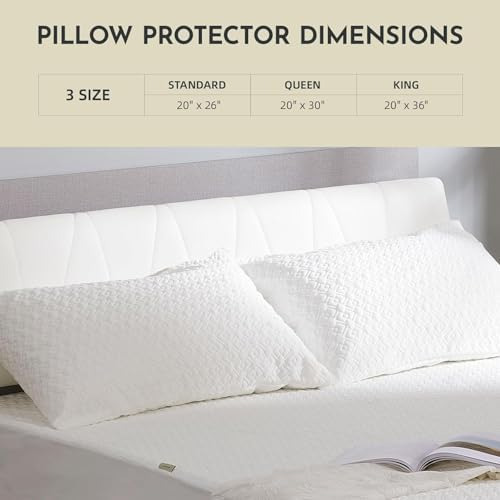 Protector De Almohada Impermeable Con Cremallera (paquete De