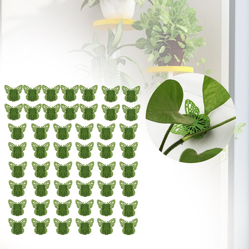 50x Clips De Fijación De Pared Para Trepadoras, Clips De