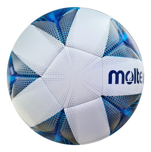 Balón De Fútbol F4a1000 Mt Azul Plata N°4 (5-7 Jugadores))