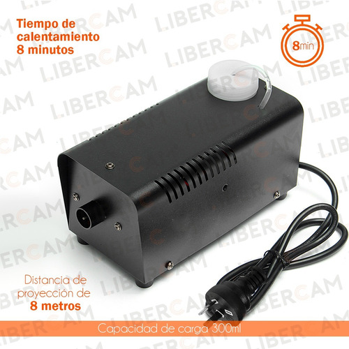 Imagen 6 de 10 de Maquina De Humo 600w C/control Inhalambrico