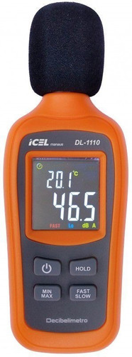 Dl1110 Decibelímetro Icel Escala: 35 A 135db