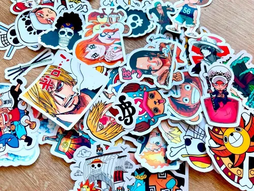 Set De 50 Stickers De One Piece - Anime / Manga