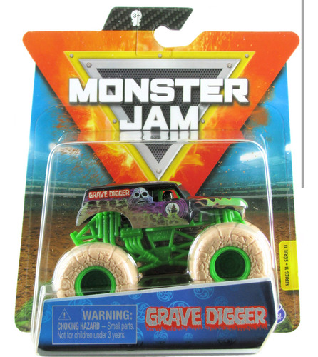 Monster Jam Grave Digger Escala 1:64
