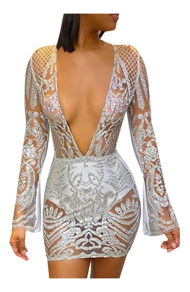 Vestidos Con Transparencias Casuales | MercadoLibre 📦