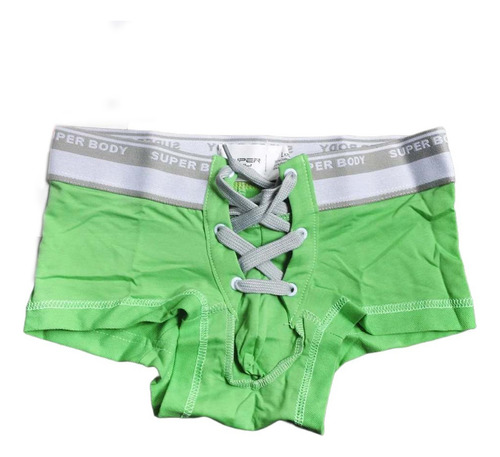 Boxer Para Hombre Algodon Abujeta Delantera Sexi Ropa Inter