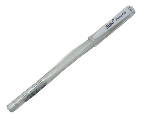 Lapicera Uni-ball Roller Signo Tinta Liquida Blanco 07 Mm