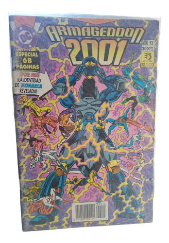 Comic Armagedon 2001 Identidad Monarca Revelada N13