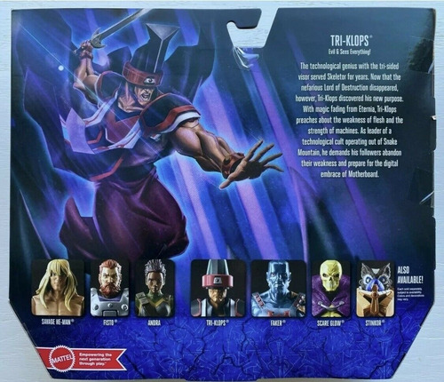 Master Of The Universe Revelation Tri-klops