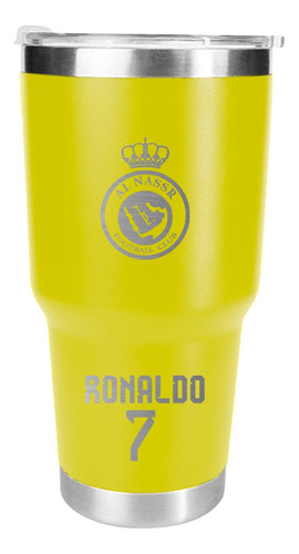 Termo 30oz Al-nassr Ronaldo 7 - Acero Inox 