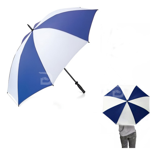 Sombrilla Paraguas Resistente Elegante Tipo Golf Publicidad