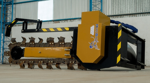 Zanjadora 1200 Hidrobull- Implemento Minicargadora Bobcat