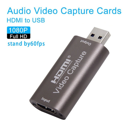 Imagen 3 de 5 de Capturadora De Video Portatil Hdmi - 1080p