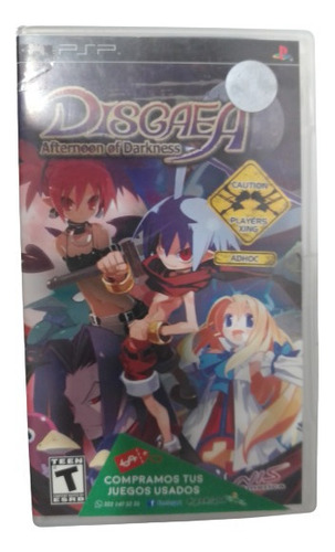 Disgaea Afternoon Of Darkness Psp Seminuevo