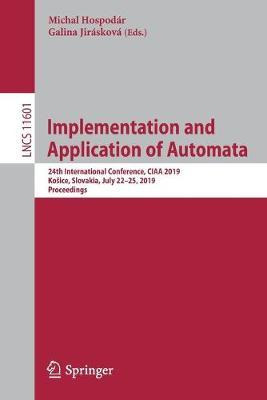 Libro Implementation And Application Of Automata : 24th I...