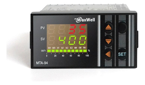 Control De Temperatura Maxwell Mta-94 Salida Relay 1/8 Din