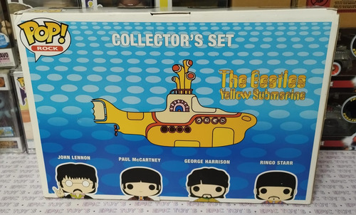 Funko Pop Set Yellow Submarine Beatles Paul John Ringo Georg (Usado)