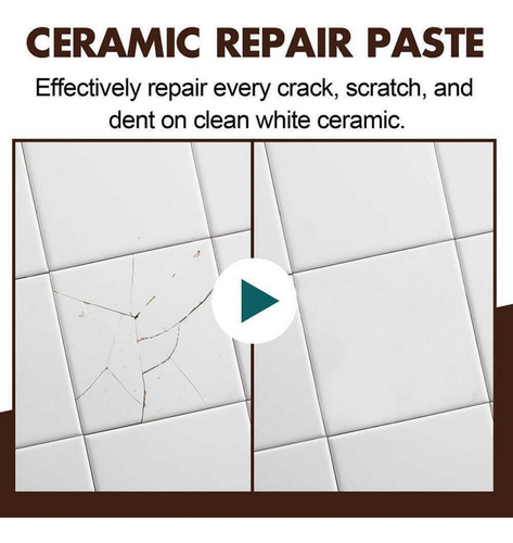 Kit De Pasta De Reparación De Azulejos Bañera De Baño