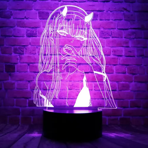 comprar Lampara Mesa Led Ilusion Optica 3d Decoracion Habitacion 7