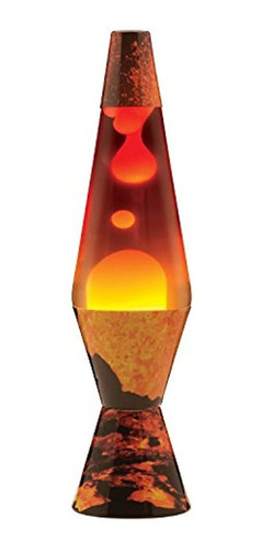 Lámpara De Lava Colormax De 14.5 In Con Base De Calcomanía