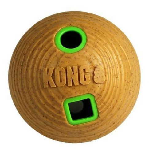 Kong Bamboo Ball Juguete  Perro Dispensador Alimento M-