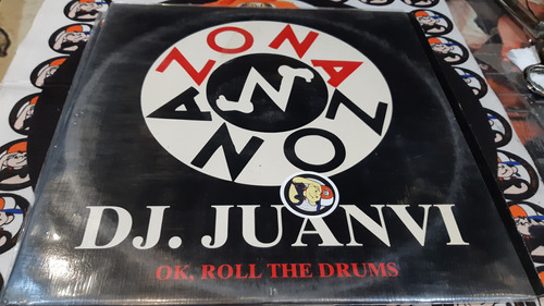 Dj Juanvi Ok Roll The Drums Vinilo Maxi 1993 Makina