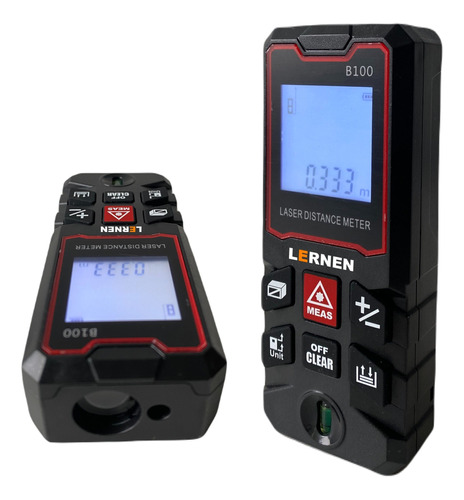Medidor De Distancia Laser Digital 100m Con Accesorios