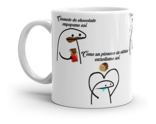 Taza Meme Flork - Bebesito Fiu Fiu Blanco