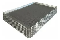 Comprar Paquete 10 Charolas Hornear Panadería Repostería Perforado 